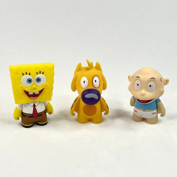 Three Kidrobot Nickelodeon Vinyl Figures - Picture 10 of 10